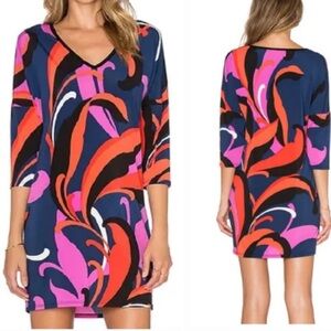 Trina Turk Dominica Vibrant Sheath Mini Dress